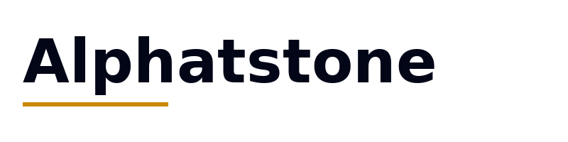 Alphatstone logo
